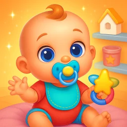 Symbol von Baby Care Games Kids Daycare